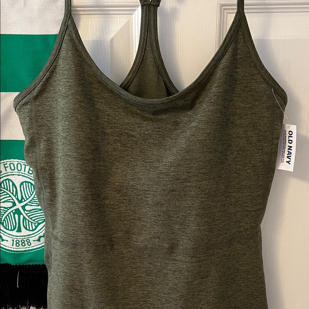 Old Navy Olive Green athletic dress - Picture 2 of 5